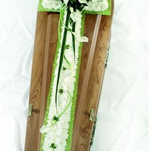 Cross Based White & Green