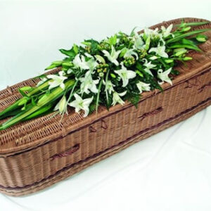 White Lily Spray